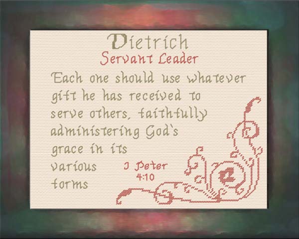 Name Blessings - Dietrich