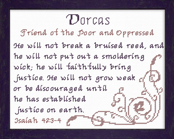 Name Blessings - Dorcas