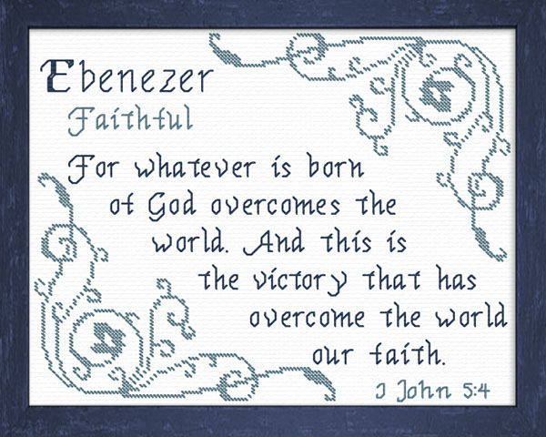 Name Blessings - Ebenezer