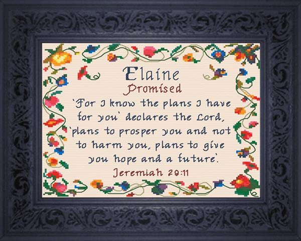 Name Blessings - Elaine2