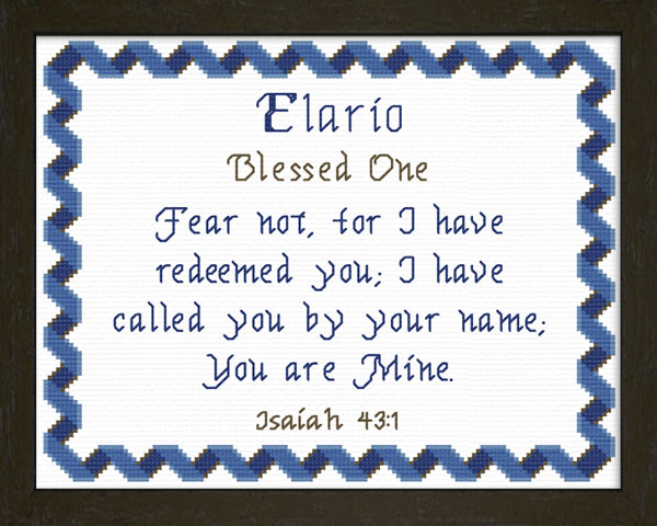 Name Blessings - Elario