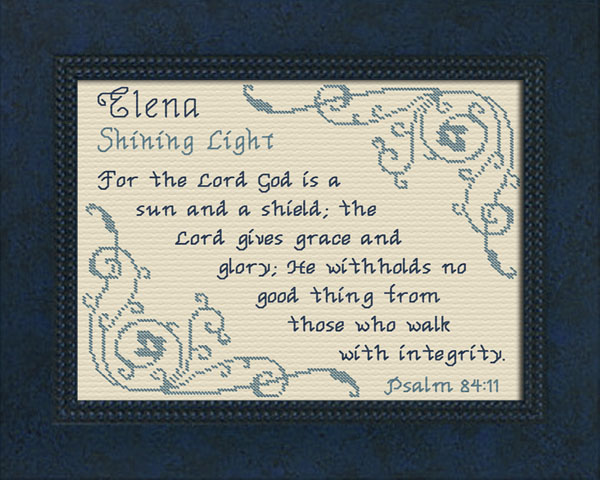 Name Blessings - Elena 2