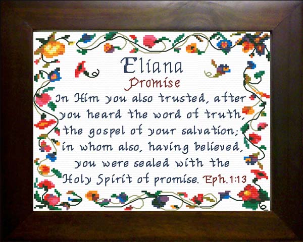 Name Blessings - Eliana