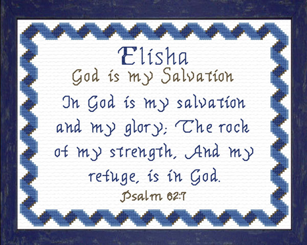 Name Blessings - Elisha