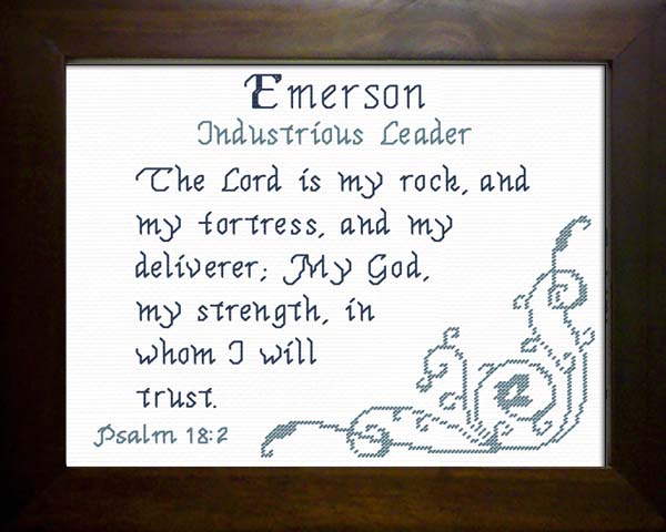 Name Blessings - Emerson