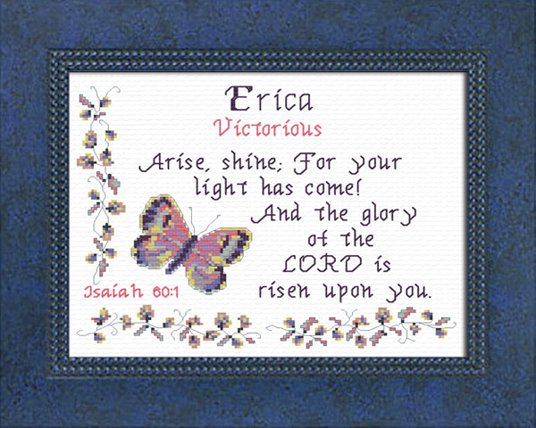 Name Blessings - Erica