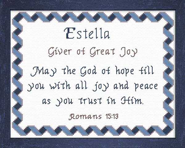 Name Blessings - Estella