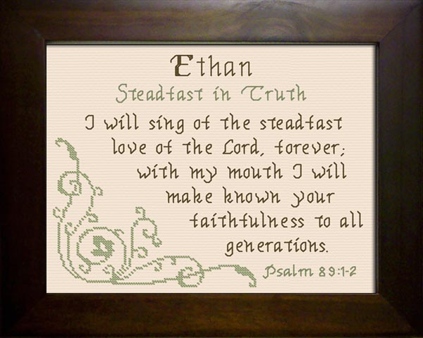Name Blessings - Ethan
