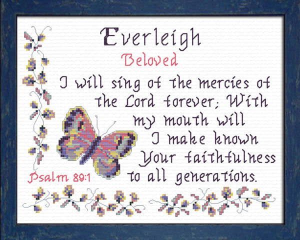 Name Blessings - Everleigh