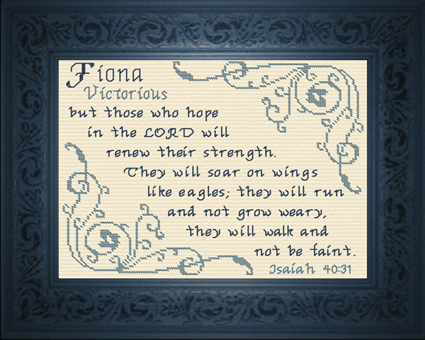 Name Blessings - Fiona
