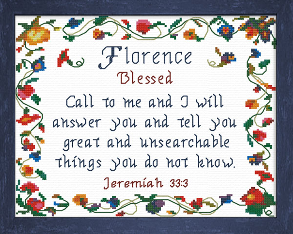 Name Blessings - Florence