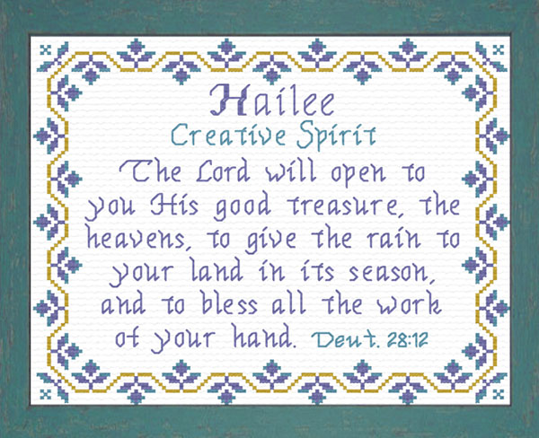 Name Blessings - Hailee