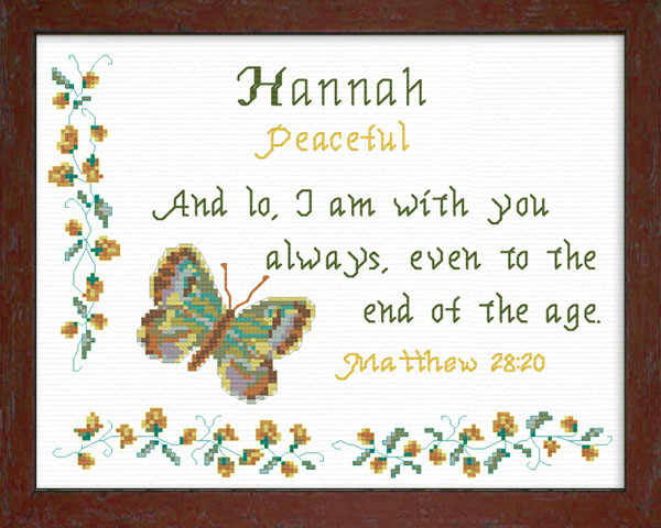 Name Blessings - Hannah8