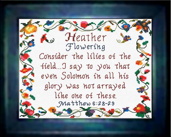 Name Blessings - Heather