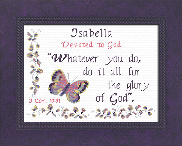 Name Blessings - Isabella4