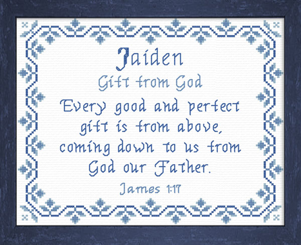 Name Blessings - Jaiden