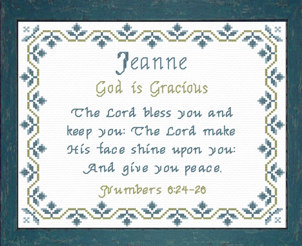 Name Blessings - Jeanne