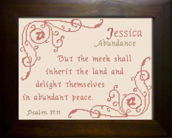 Name Blessings - Jessica4
