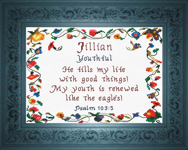 Name Blessings - Jillian