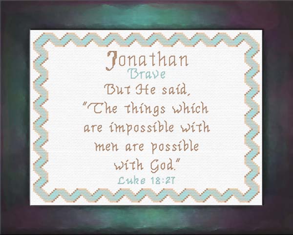 Name Blessings - Jonathan