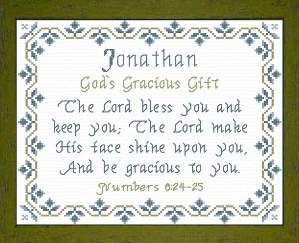 Name Blessings - Jonathan2