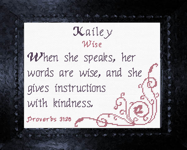 Name Blessings - Kailey