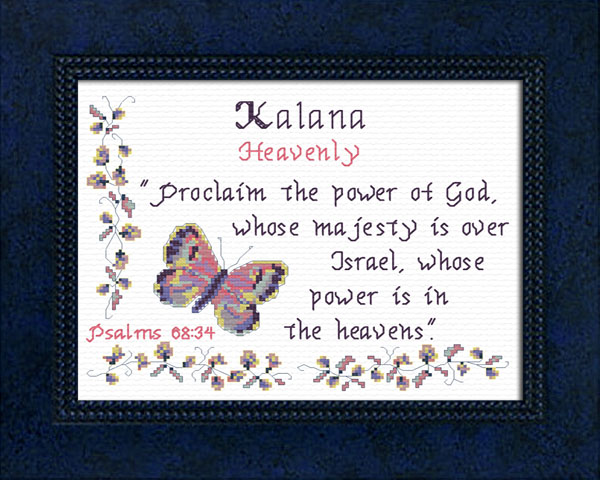 Name Blessings - Kalana