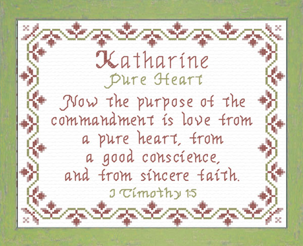 Name Blessings - Katharine