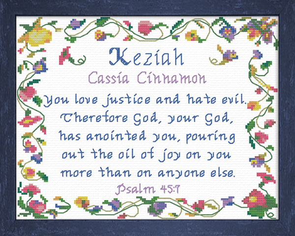 Name Blessings - Keziah