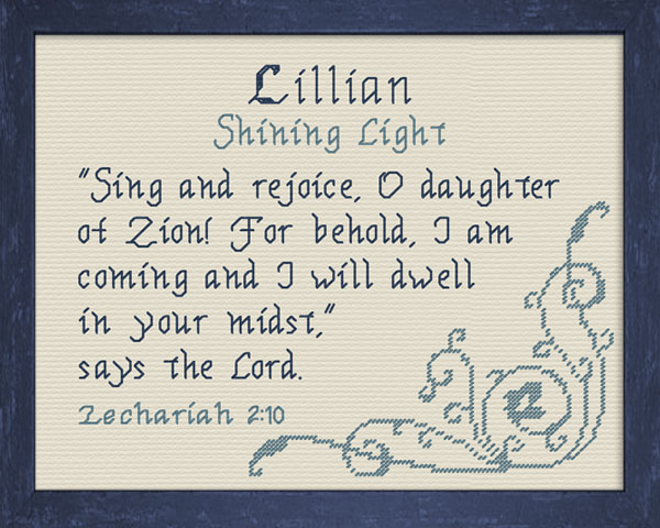 Name Blessings - Lillian3