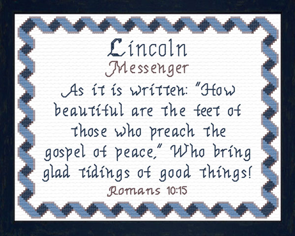 Name Blessings - Lincoln