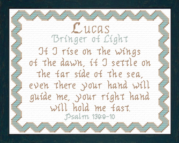 Name Blessings - Lucas