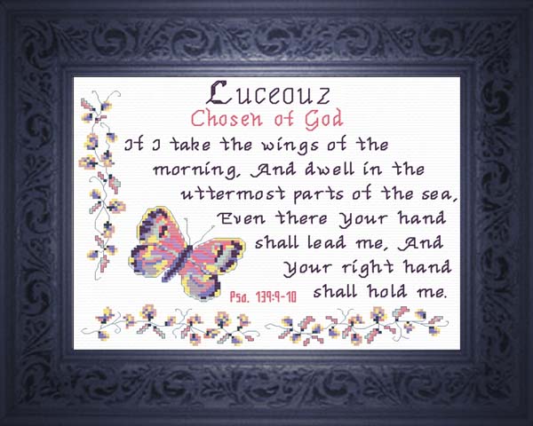 Name Blessings - Luceouz