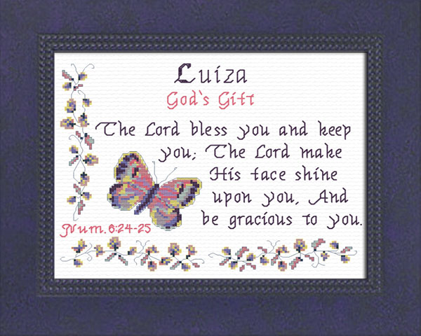 Name Blessings - Luiza