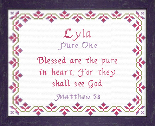 Name Blessings - Lyla