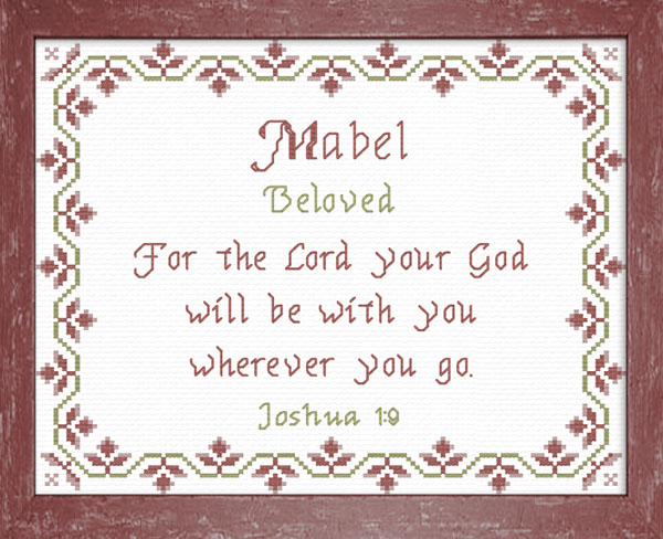 Name Blessings - Mabel