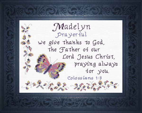 Name Blessings - Madelyn4