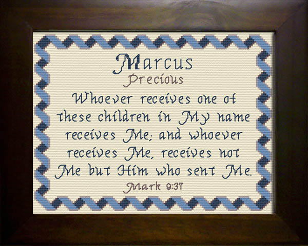 Name Blessings - Marcus