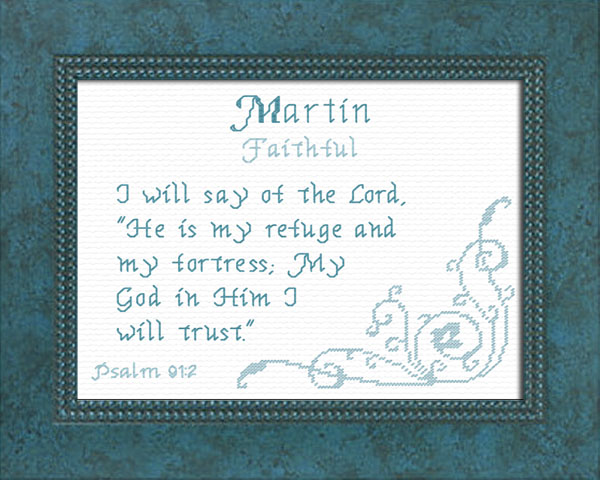 Name Blessings - Martin