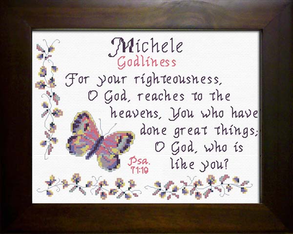 Name Blessings - Michele