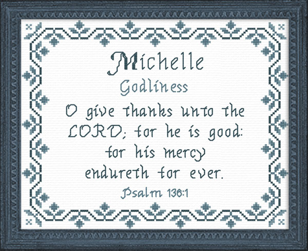 Name Blessings - Michelle2