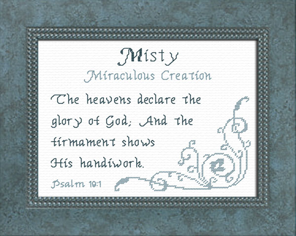 Name Blessings - Misty
