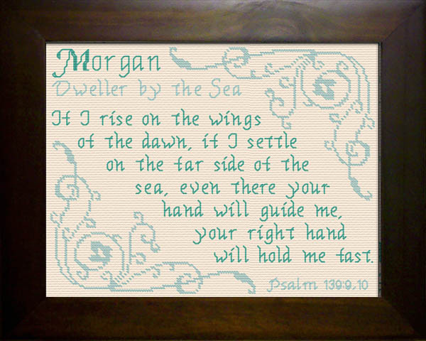Name Blessings - Morgan