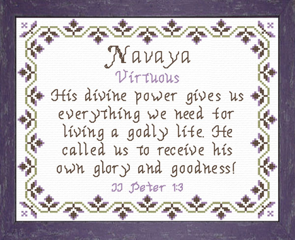 Name Blessings - Navaya