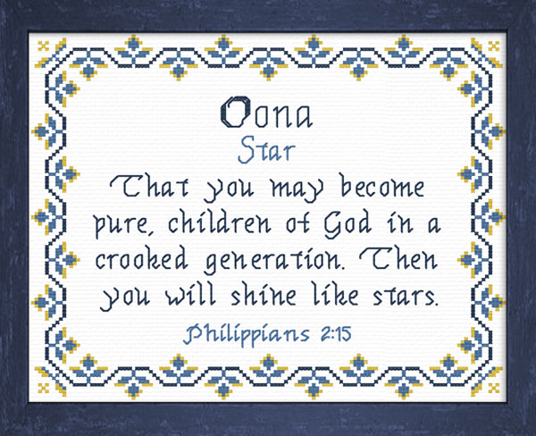 Name Blessings - Oona