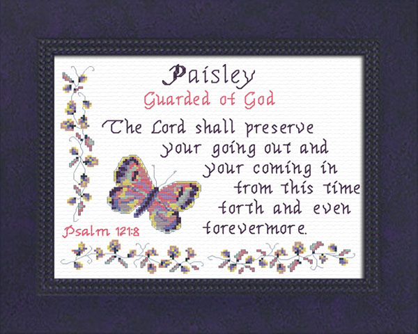 Name Blessings - Paisley