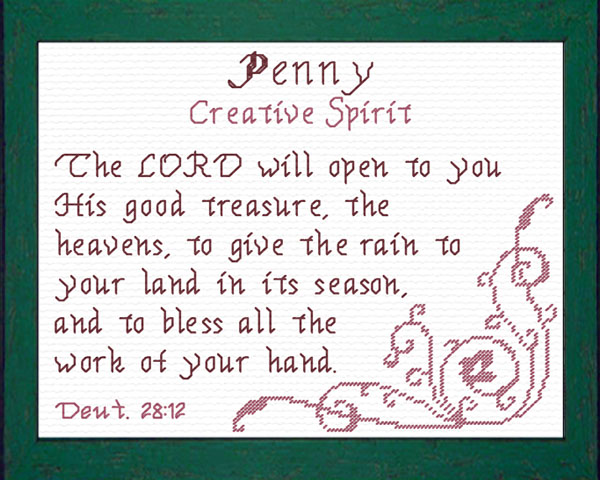 Penny Name Blessings Personalized Names With Meanings And Bible Verses