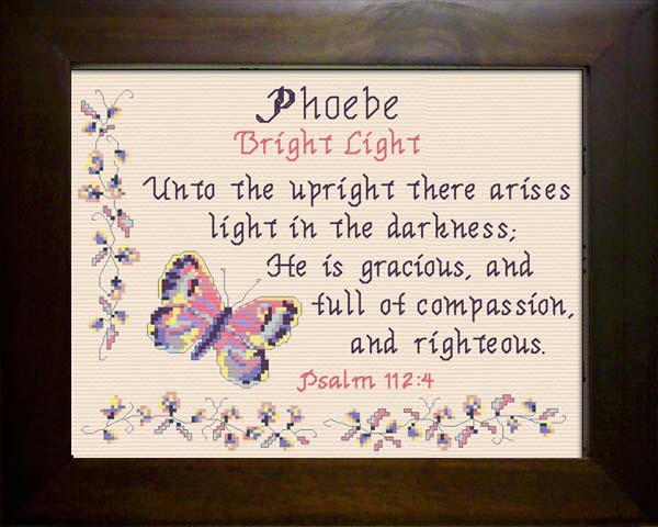 Name Blessings - Phoebe