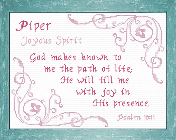 Name Blessings - Piper2