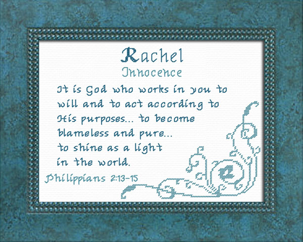 Name Blessings - Rachel4